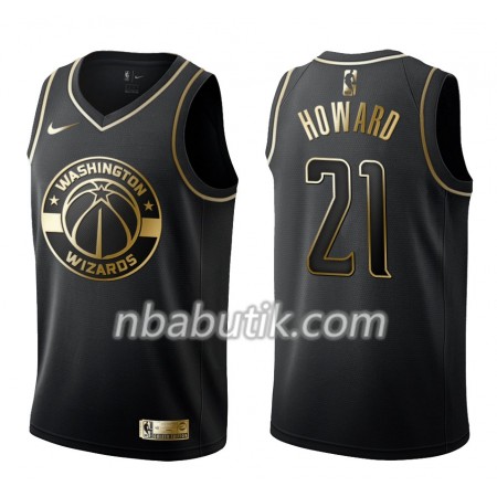 NBA Mænd Trøje Washington Wizards Dwight Howard 21 Nike Sort Golden Edition Swingman NBA Mænd Trøje Washington Wizards Dwight Howard 21 Nike Sort Golden Edition Swingman